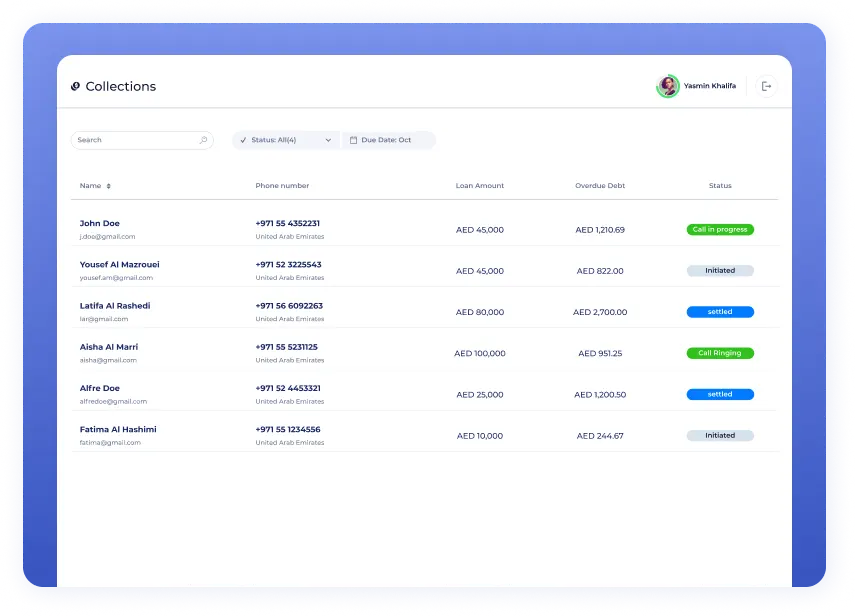 Oversee repayments, manage delinquency workflows, and detect fraud with AI-powered tools.